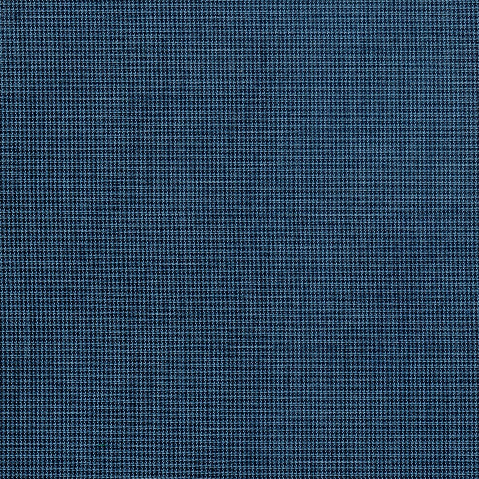 Tela 06002012 Dacron gallineto azul marino con microcuadros; tela 100% poliéster para uniformes escolares e institucionales, SchoolLine.