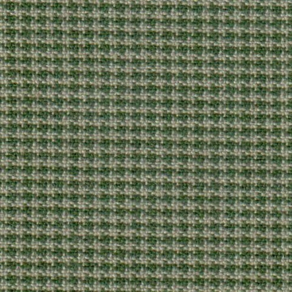 Tela 06002020 Dacron para uniforme, poliéster verde con diseño cuadriculado; ideal para uniformes escolares e institucionales.