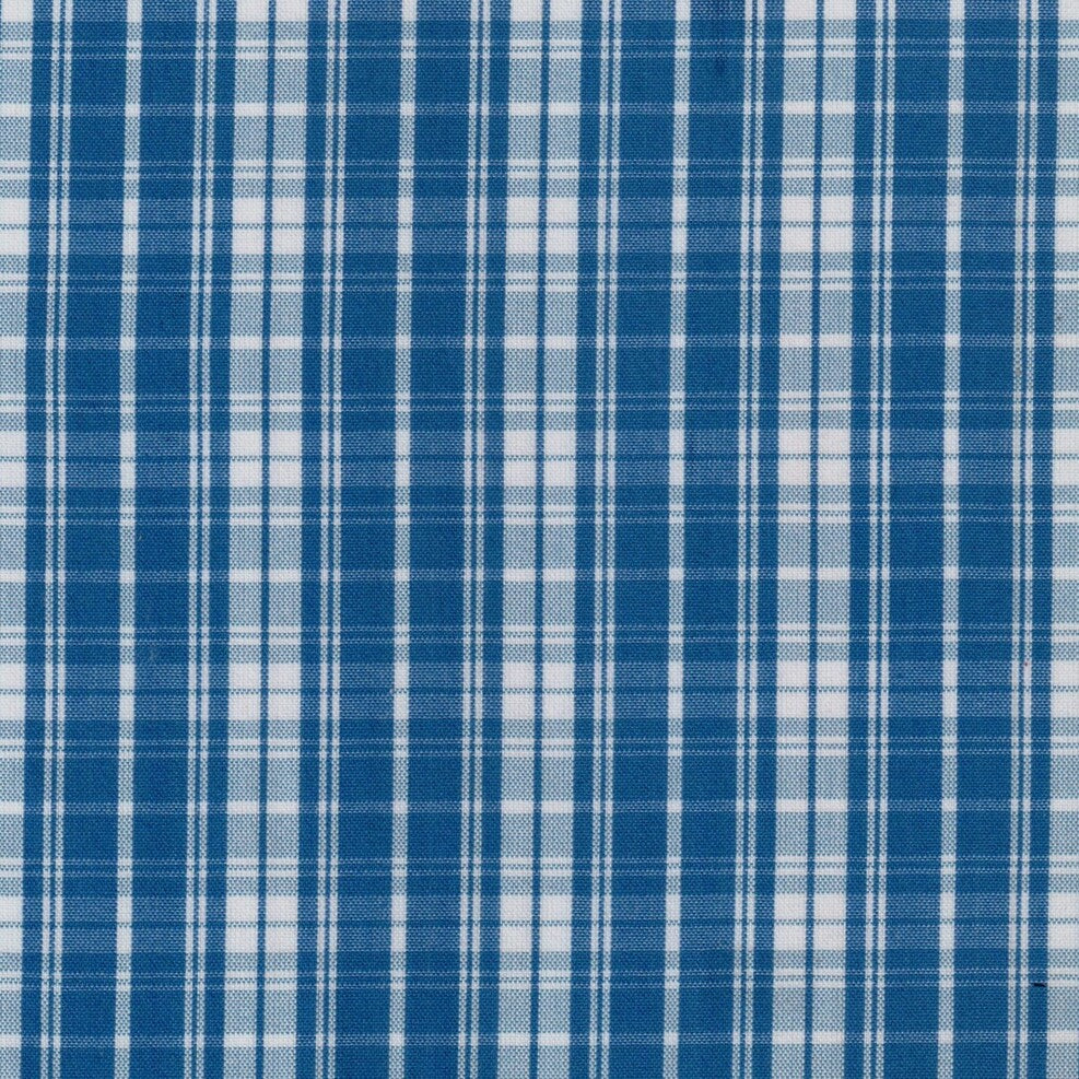 Tela para uniforme polidacron escocés azul y blanco, SchoolLine, tela a cuadros ideal para uniformes escolares e institucionales