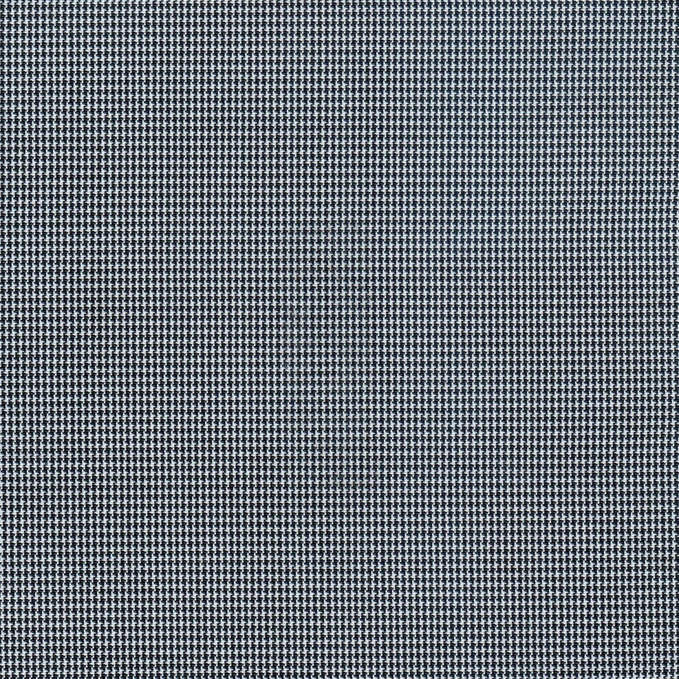 Tela gallineto 100% poliéster, houndstooth negro/blanco, ideal para uniformes escolares SchoolLine.