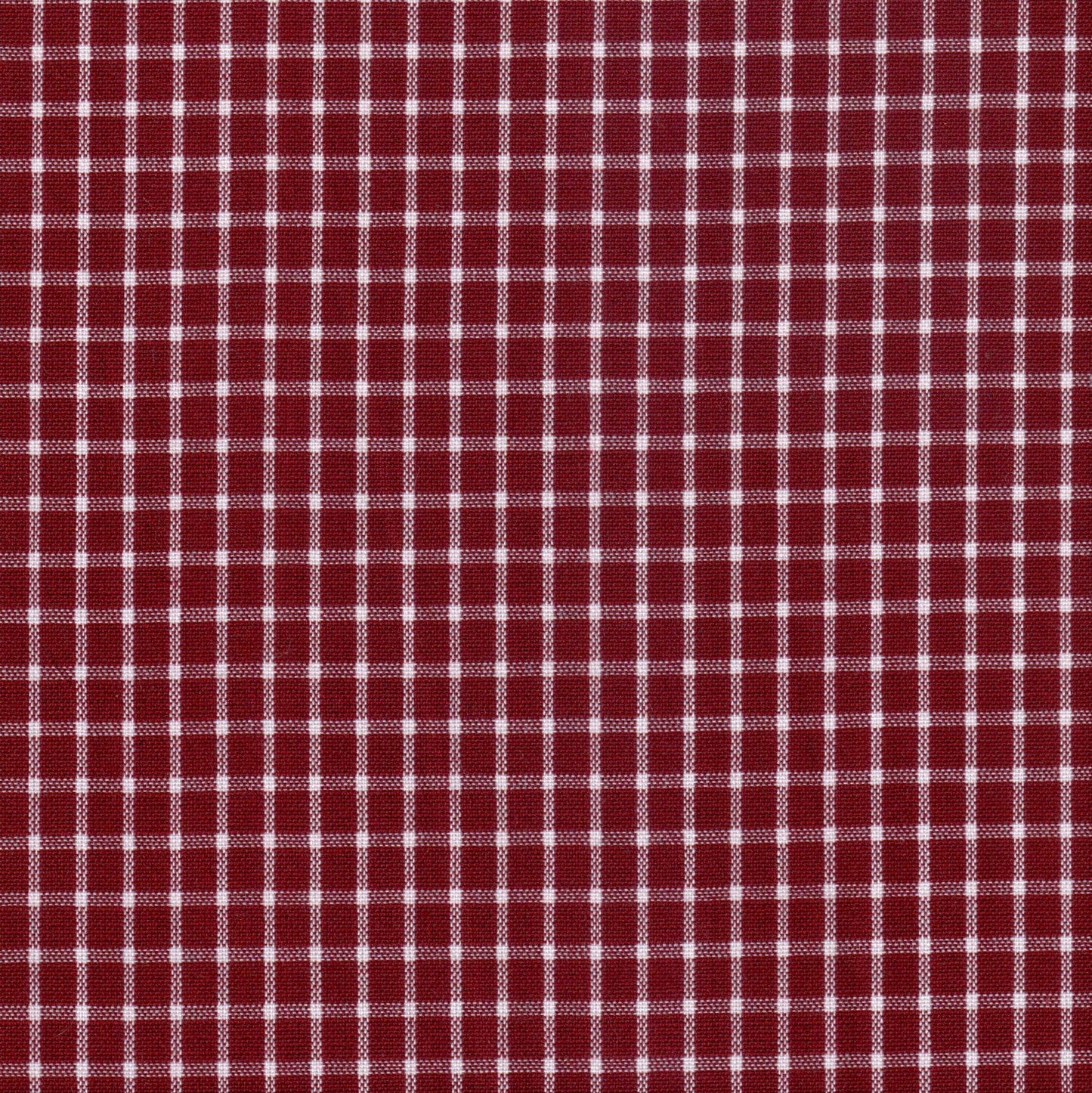 Tela SchoolLine 13002121 Dacron, tela a cuadros rojo y blanco, ideal para uniformes escolares e institucionales