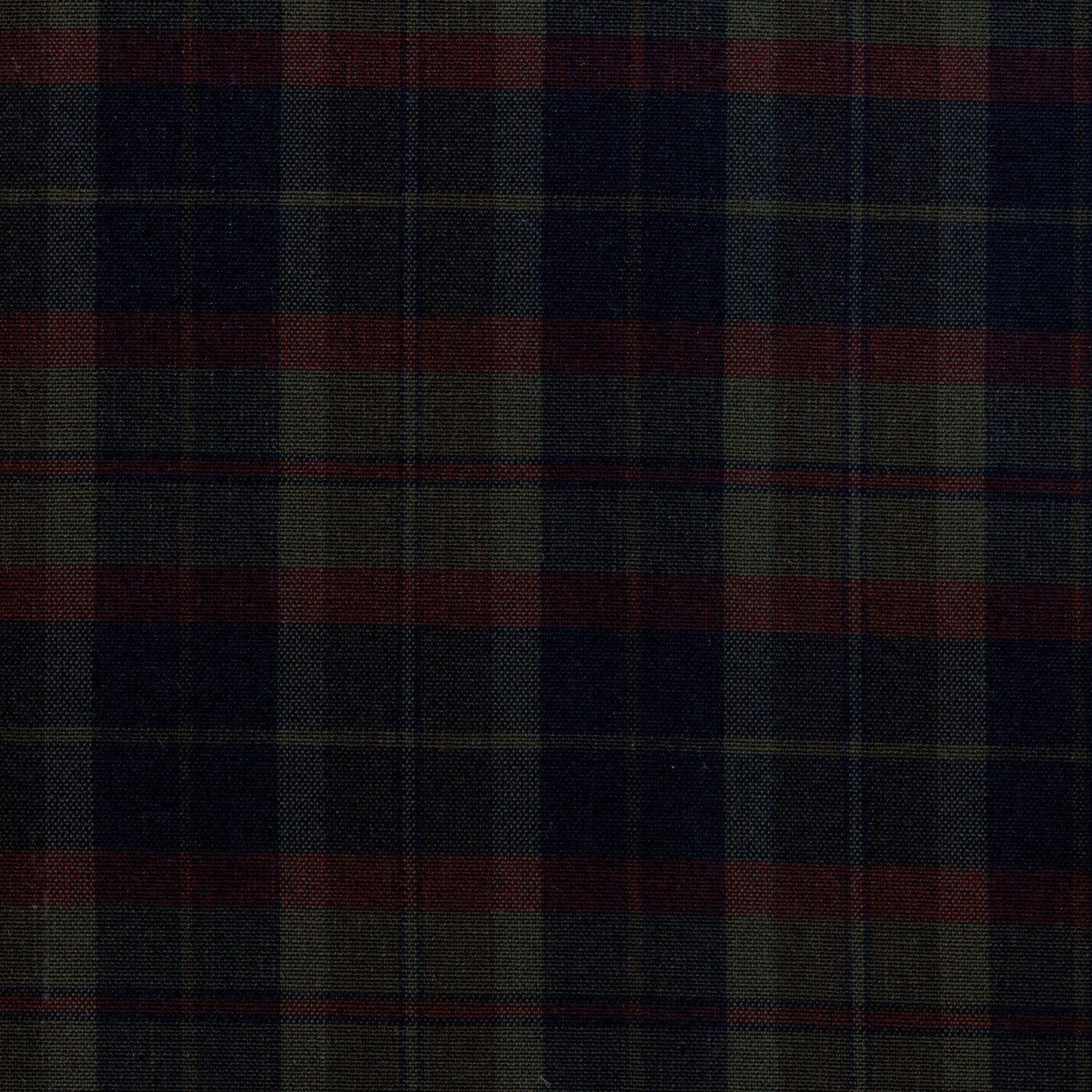 Tela Dacron SchoolLine a cuadros azul marino y rojo, ideal para uniformes escolares e institucionales.