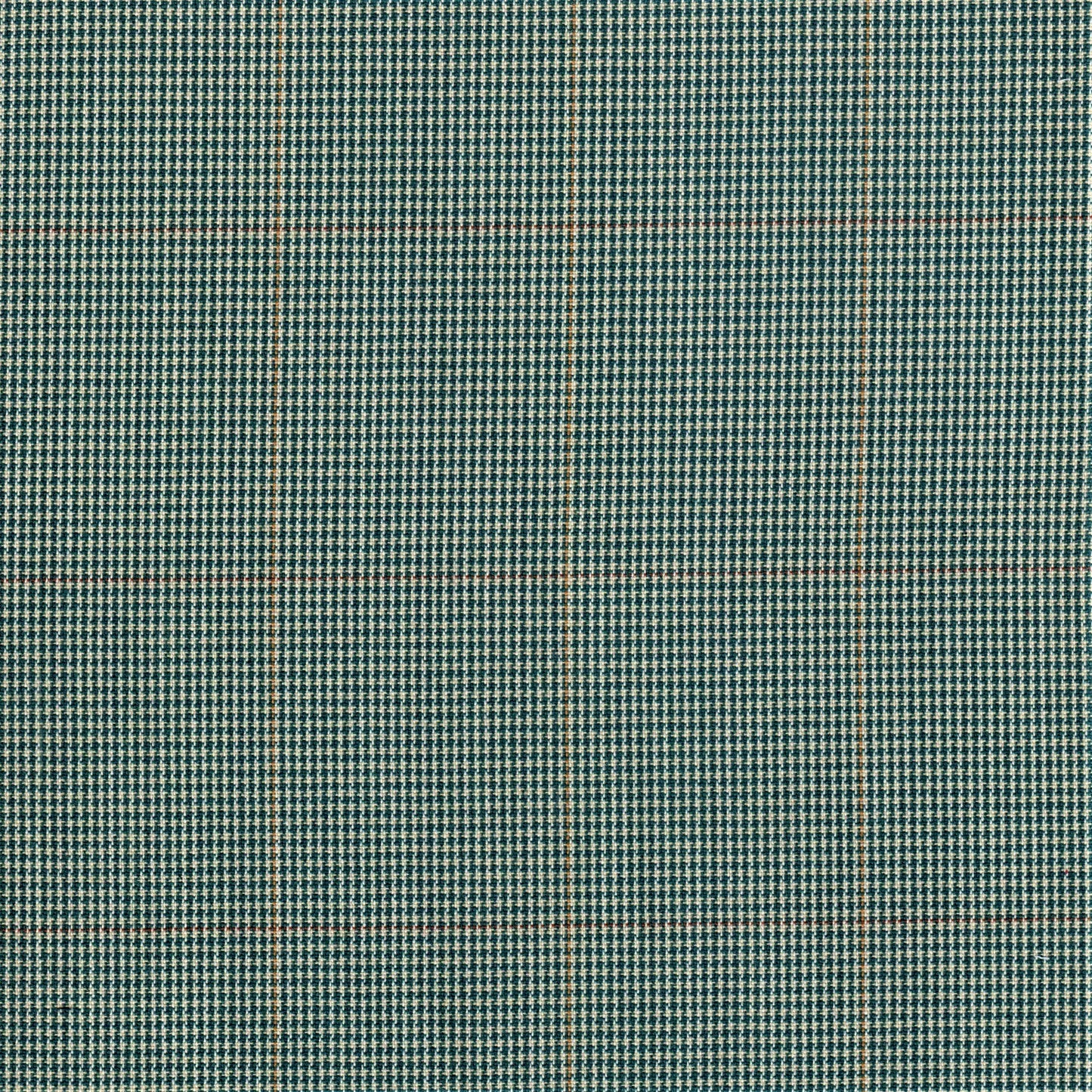 Tela Dacron SchoolLine 13002196, verde oscuro con cuadritos, para uniformes escolares e institucionales.