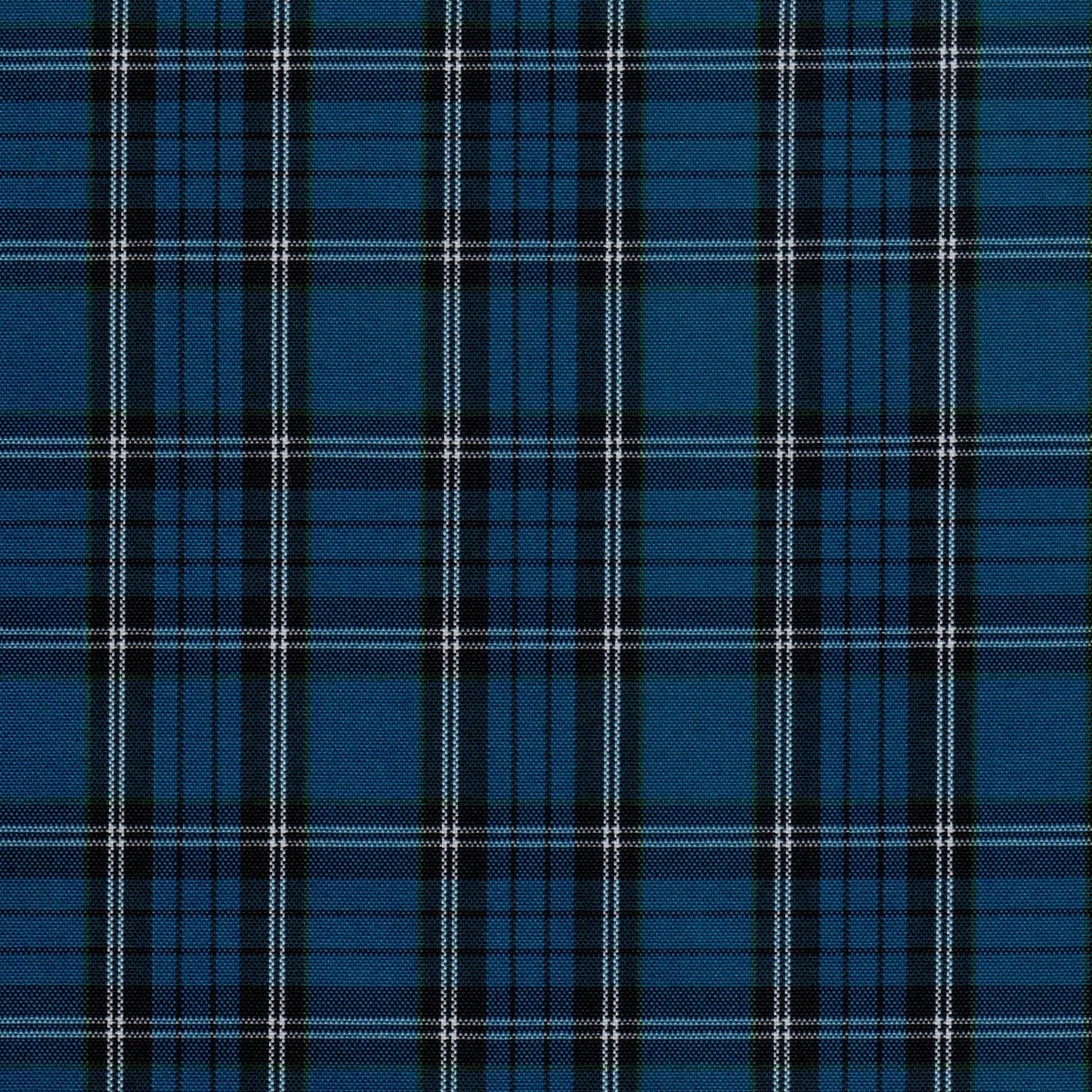 Tela SchoolLine 13002369 Dacron uniforme: tela a cuadros azul marino y negro para uniformes escolares