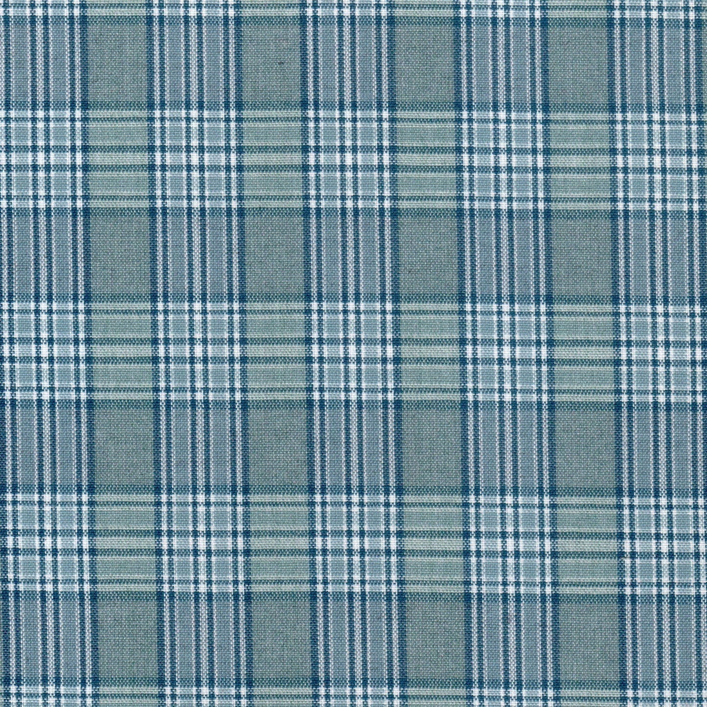 Tela Dacron jaspeado para uniformes escolares e institucionales; tonos azules con patrón de cuadros SchoolLine