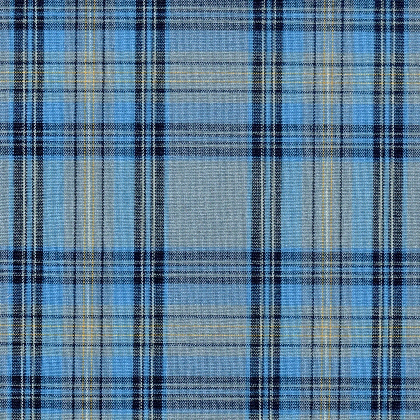 Tela jaspeada Dacron azul y azul claro para uniformes escolares e institucionales, SchoolLine