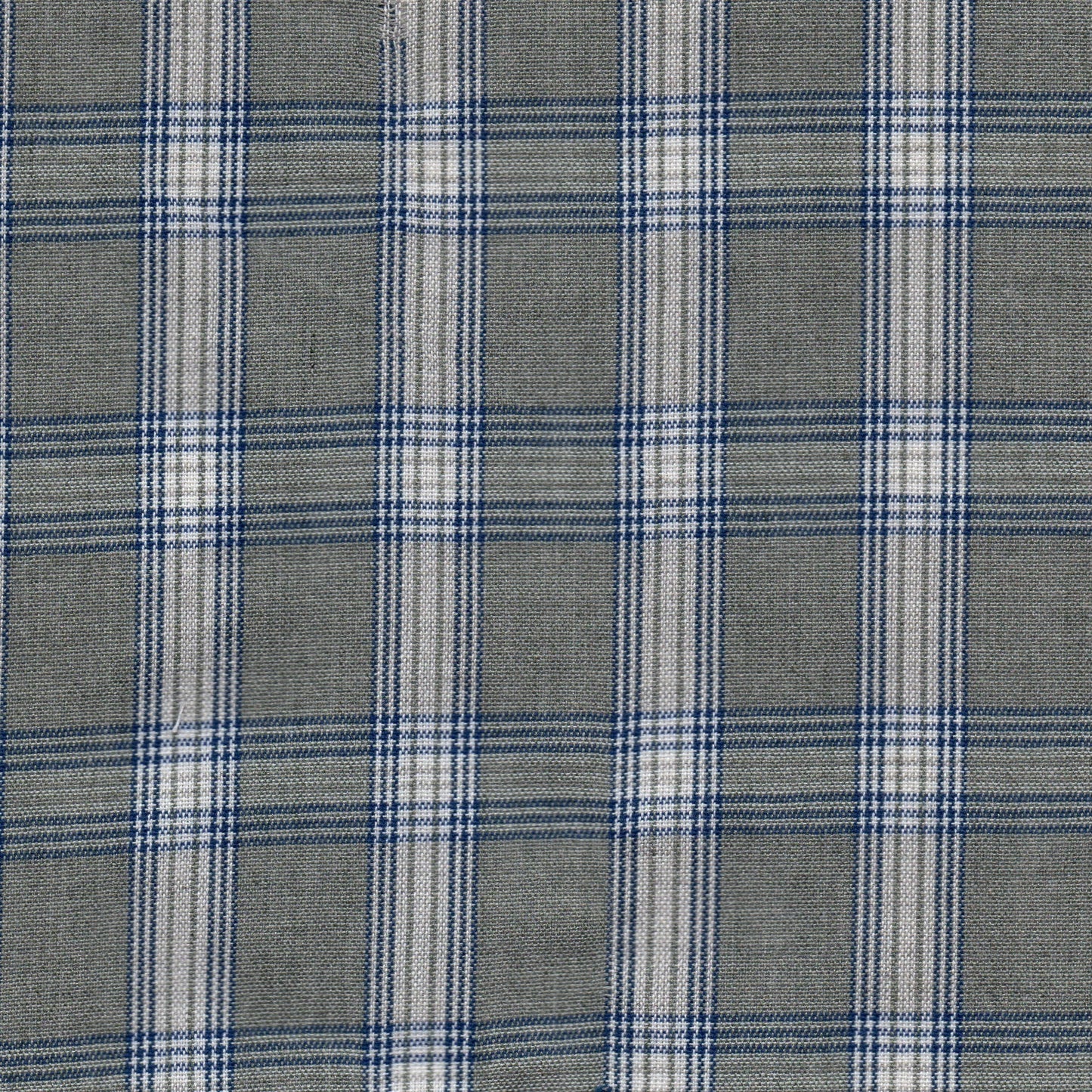 Tela 13014142 Dacron azul marino jaspeado con acentos a cuadros, ideal para uniformes escolares e institucionales de SchoolLine.