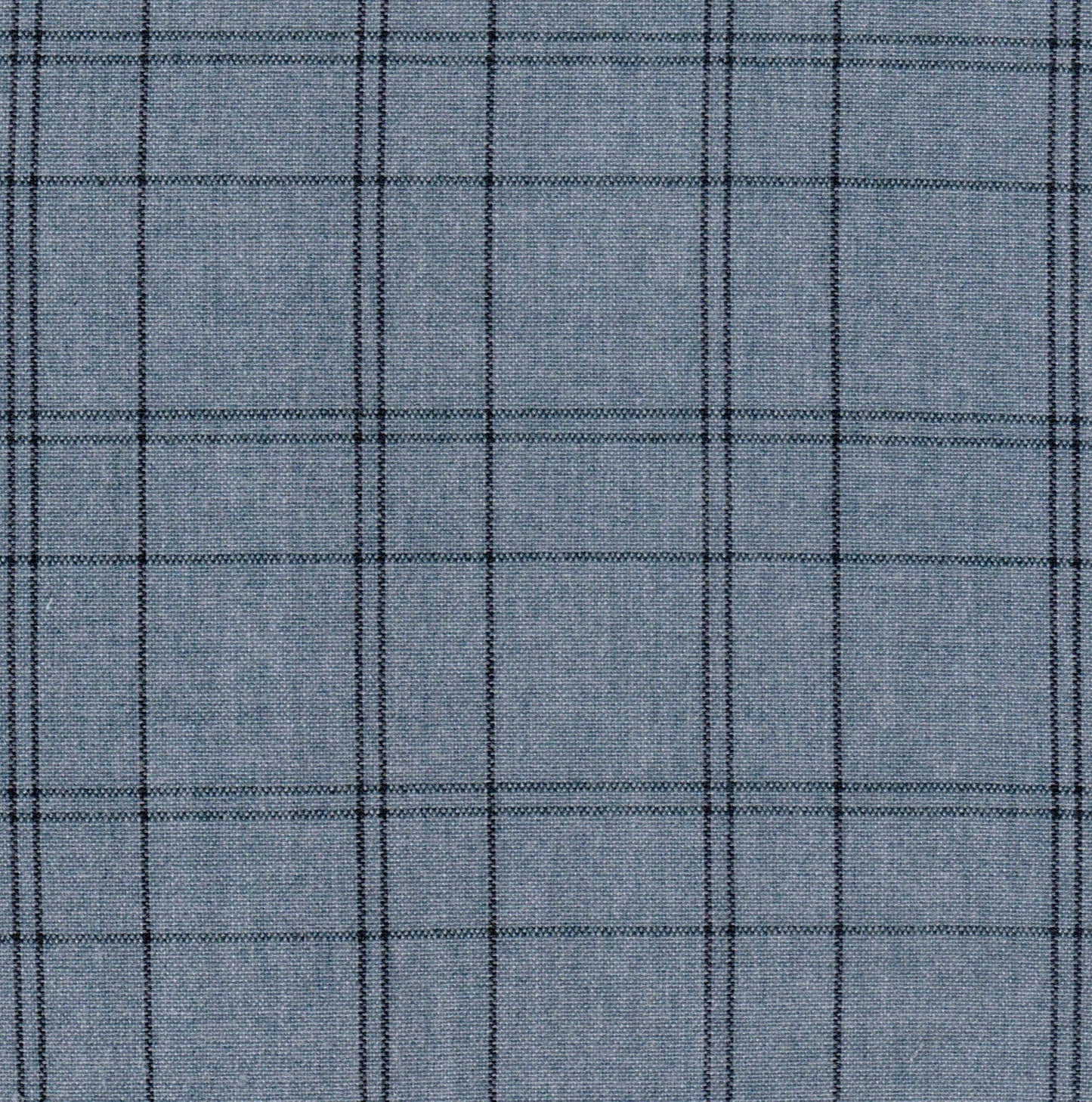 Tela SchoolLine 13018010 azul claro jaspeado a cuadros para uniformes escolares e institucionales