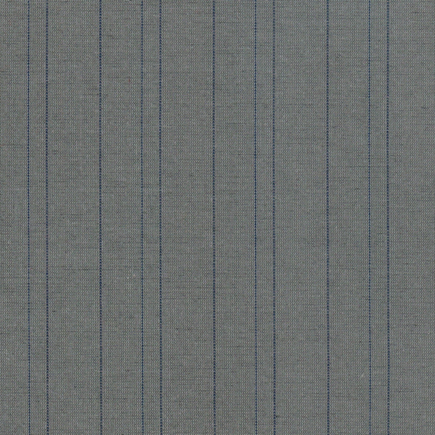 Tela 13018518 jaspeada gris con líneas azules verticales; ideal para uniformes escolares e institucionales SchoolLine.