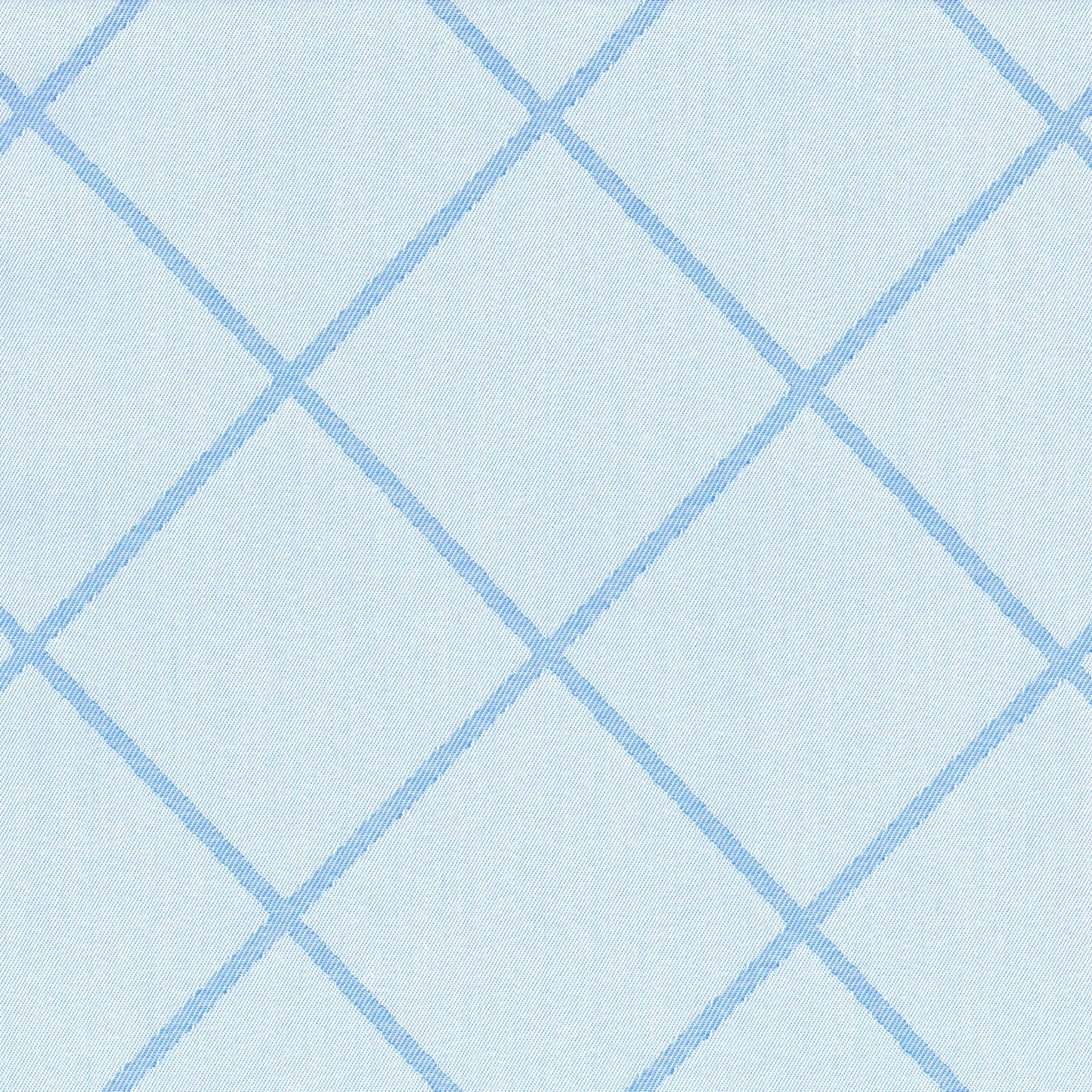 Tela indigo claro con patrón de cuadricula diagonal para uniformes escolares e institucionales, SchoolLine