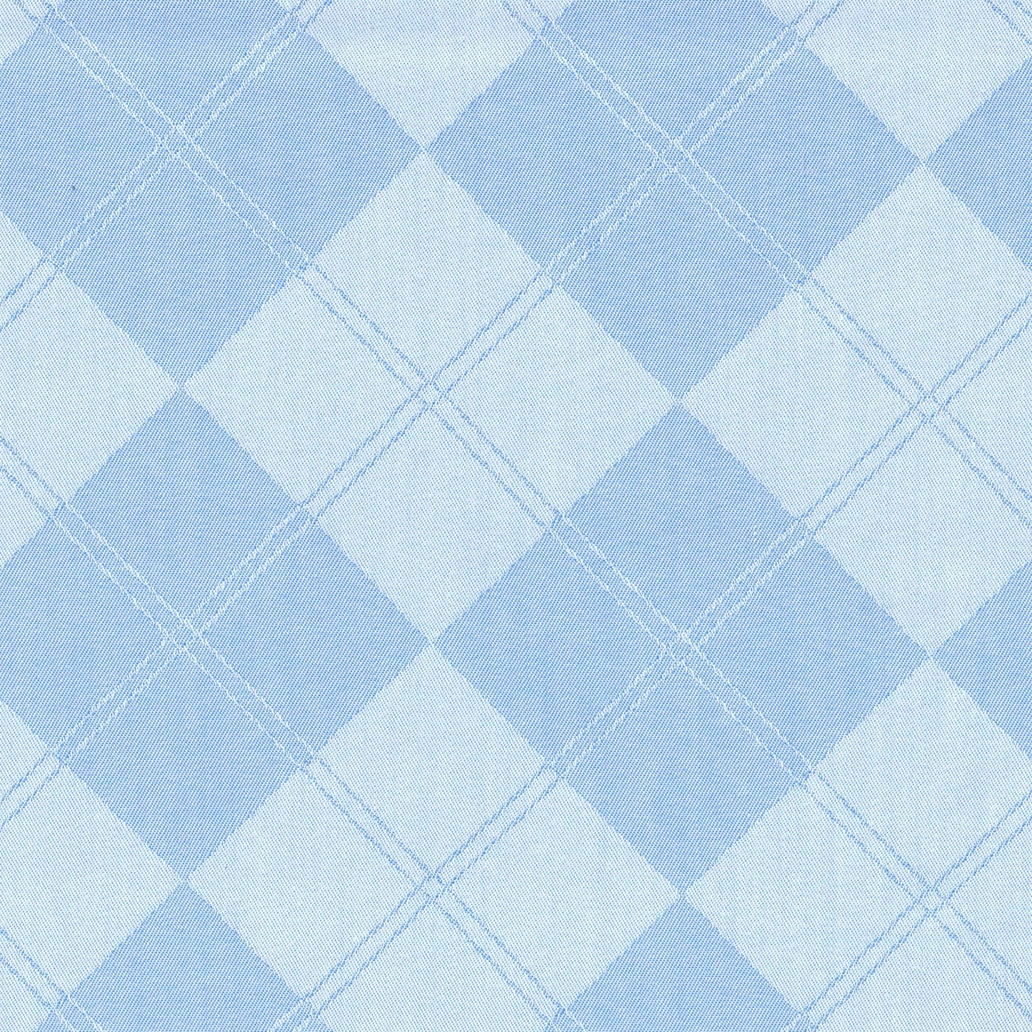 Tela 66002019 Indigo clear con cuadros azul claro y blanco, ideal para uniformes escolares e institucionales, SchoolLine