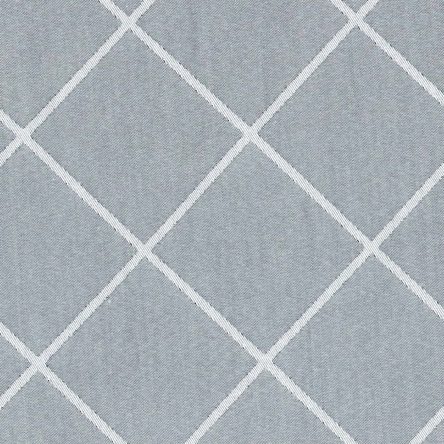 Tela indigo claro para uniforme SchoolLine, gris claro con rombos blancos, ideal para uniformes escolares e institucionales