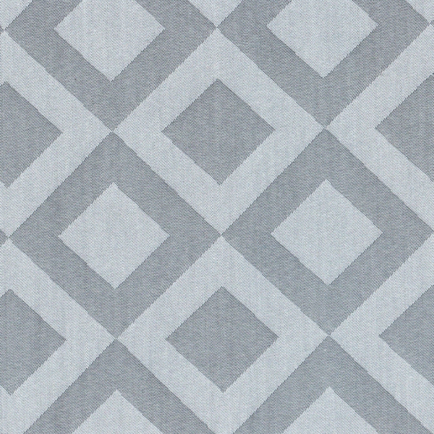 Tela gris con rombos en tonos gris claro; tela para uniformes escolares e institucionales SchoolLine