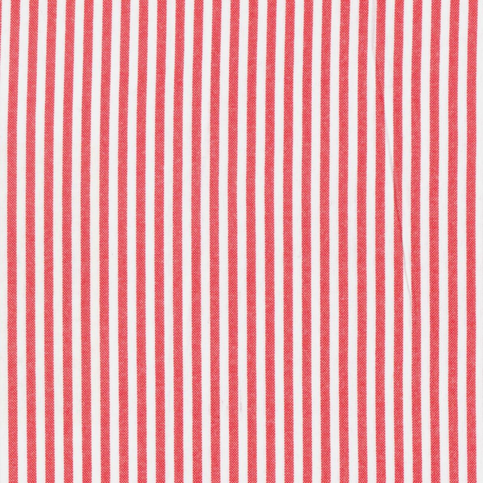 Tela Dacron a rayas rojo y blanco para uniformes escolares e institucionales de SchoolLine