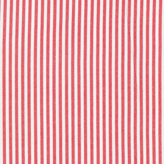 Tela Dacron a rayas rojo y blanco para uniformes escolares e institucionales de SchoolLine