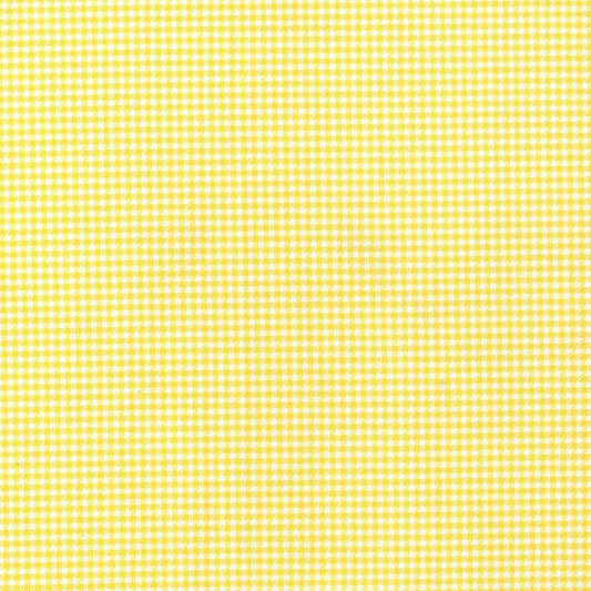 Tela gallineto amarilla 100% poliéster con diseño de cuadritos para uniformes escolares e institucionales SchoolLine