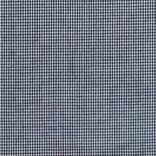 Tela 06002007 Dacron gallineto para uniforme; poliéster 100% con micro jaquard azul marino y blanco, ideal para uniformes escolares SchoolLine