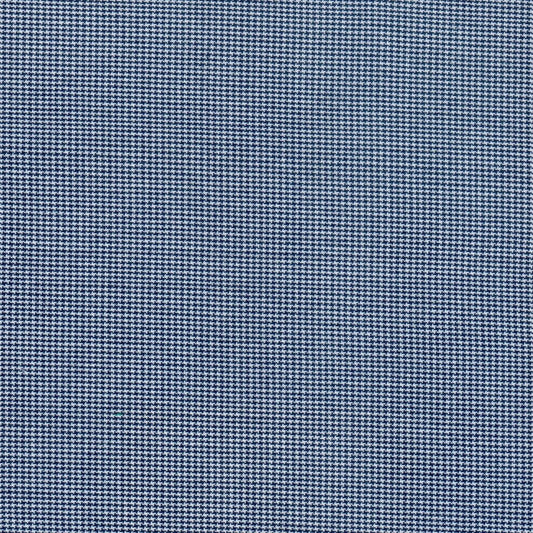 Tela gallineto 100% poliéster azul marino y blanco, patrón mini espiga; ideal para uniformes escolares e institucionales SchoolLine