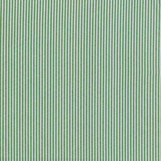 Tela para uniforme polidacron escocés verde y blanco, rayas finas; SchoolLine.