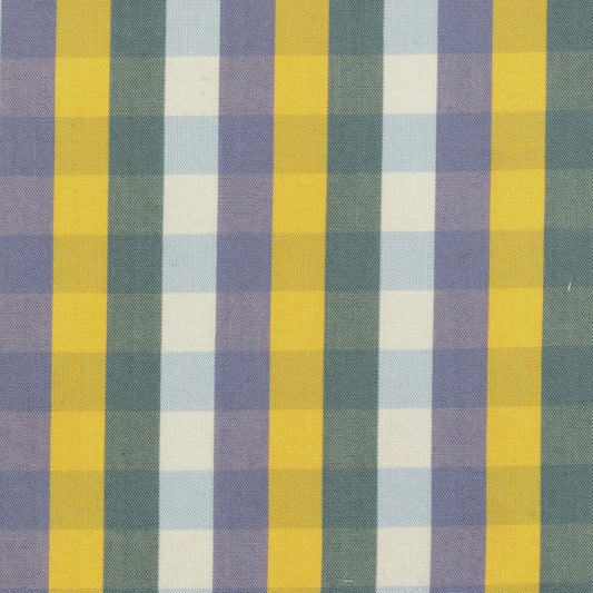 Tela polidacron escocés en cuadros multicolor (amarillo/verde/azul) para uniformes escolares e institucionales SchoolLine.