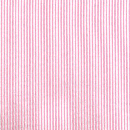 Tela para uniforme polidacron escocés rosa y blanco a rayas, tela textil SchoolLine