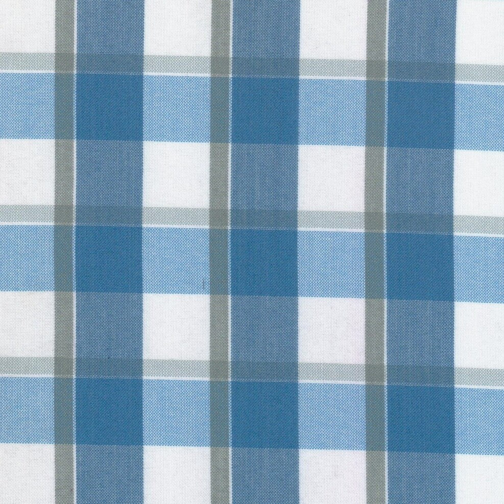 Tela escocés azul marino de SchoolLine para uniformes escolares e institucionales.