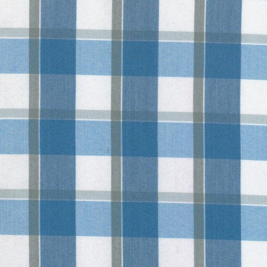 Tela escocés azul marino de SchoolLine para uniformes escolares e institucionales.