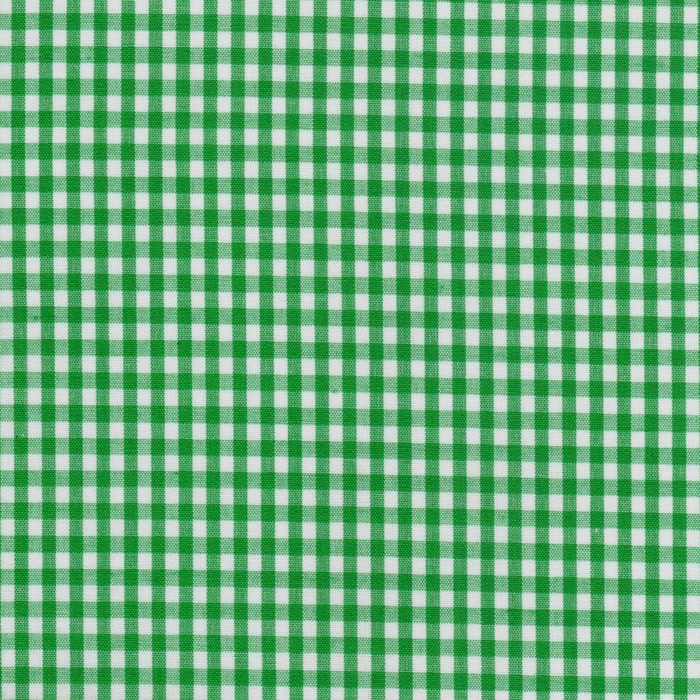 Tela para uniforme polidacron escocés verde y blanco, SchoolLine, perfecta para uniformes escolares e institucionales.