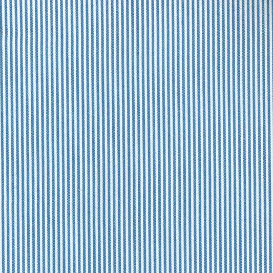 Tela polidacron escocés azul y blanco; ideal para uniformes escolares e institucionales de SchoolLine.