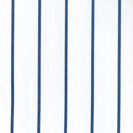 Tela polidacron escocés para uniformes; rayas azules sobre blanco, ideal para uniformes escolares de SchoolLine