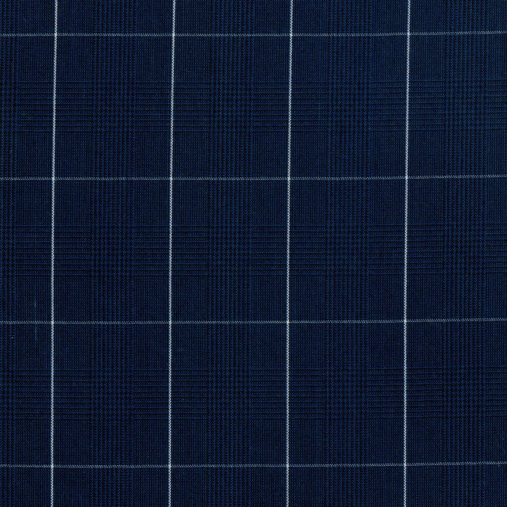 Tela para uniforme polidacron escocés azul de SchoolLine; tela a cuadros para uniformes escolares e institucionales
