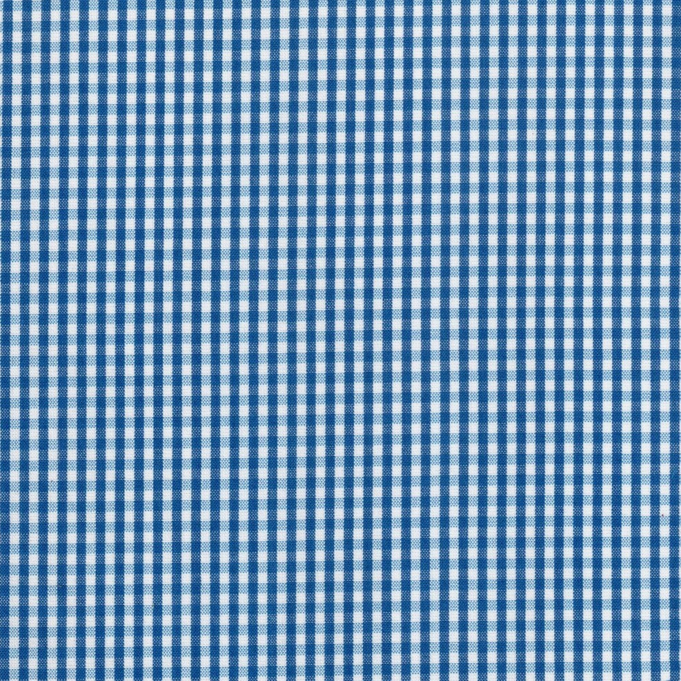 Tela para uniforme polidacron escocés azul y blanco, cuadros, ideal para uniformes escolares e institucionales SchoolLine