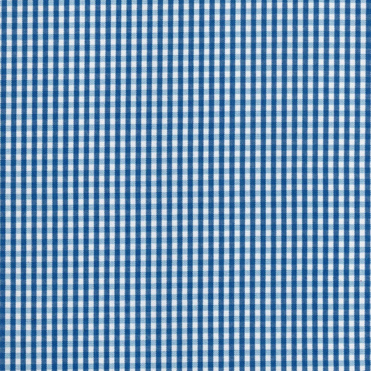 Tela para uniforme polidacron escocés azul y blanco, cuadros, ideal para uniformes escolares e institucionales SchoolLine