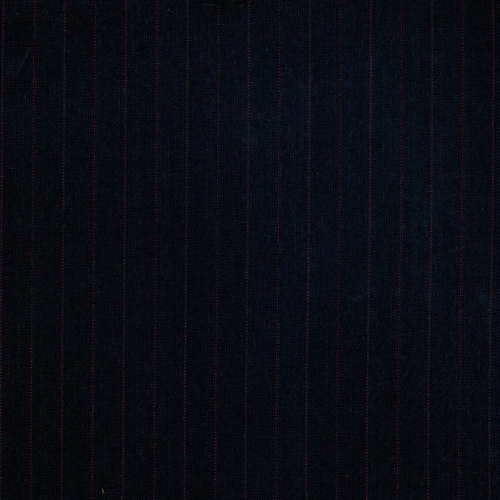 Tela para uniforme polidacron escocés 06003214, azul marino con rayas rojas finas, ideal para uniformes escolares SchoolLine