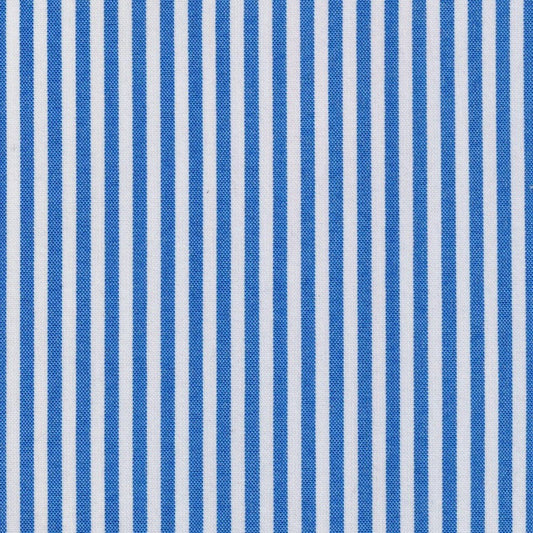 Tela para uniforme polidacron escocés azul y blanco, rayas verticales; ideal para uniformes escolares SchoolLine