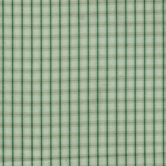 Tela para uniforme polidacron escocés verde y beige, patrón a cuadritos; ideal para uniformes escolares e institucionales SchoolLine