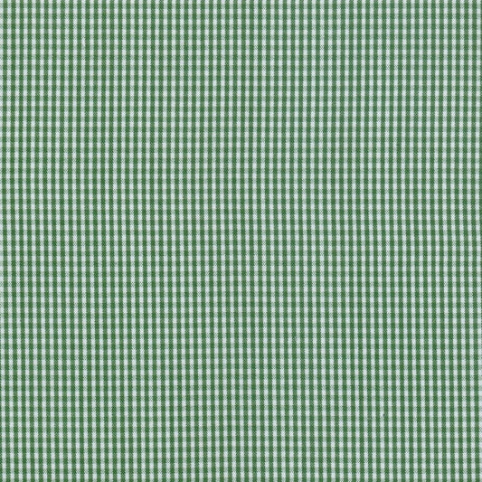 Tela para uniforme SchoolLine verde esmeralda y blanco, diseño escocés polidacron; ideal para uniformes escolares e institucionales.