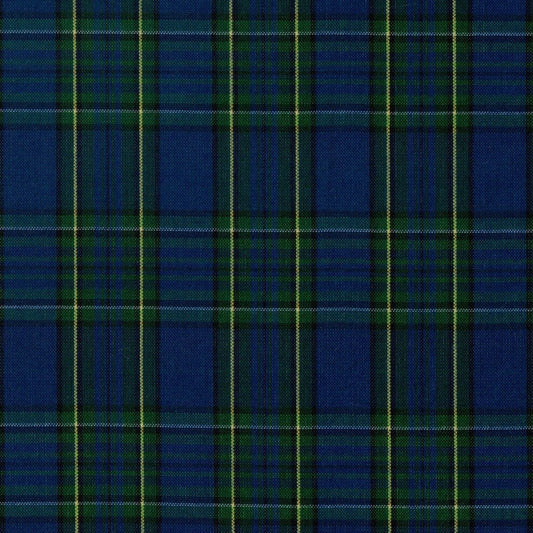 Tela polidacron escocés azul y verde con cuadros, ideal para uniformes escolares e institucionales SchoolLine