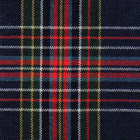 Tela Uniline escocés azul con tartán; ideal para uniformes escolares e institucionales SchoolLine
