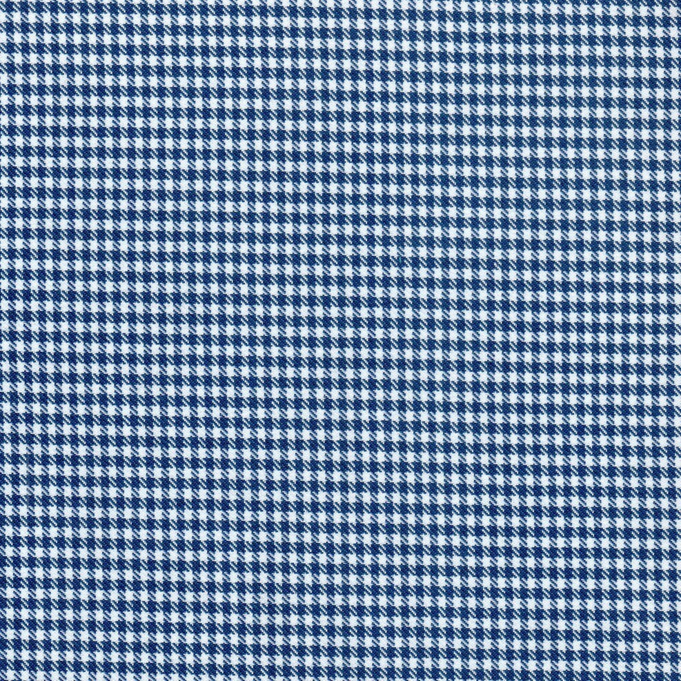 Tela gallineto azul marino de cuadros pequeños para uniformes escolares e institucionales SchoolLine