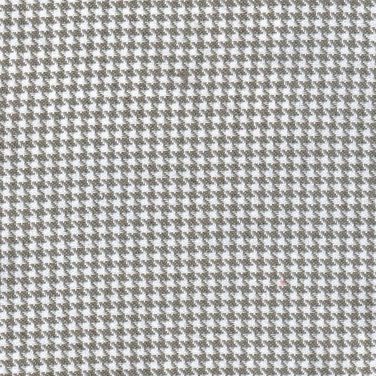 Tela gallineto poliéster diagonal gris y blanco para uniformes escolares e institucionales, SchoolLine