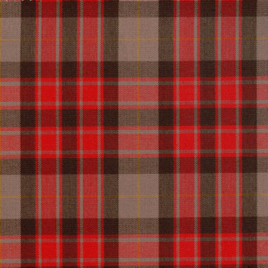 Tela Dacron 13002008 de SchoolLine, diseño a cuadros rojos para uniformes escolares e institucionales.