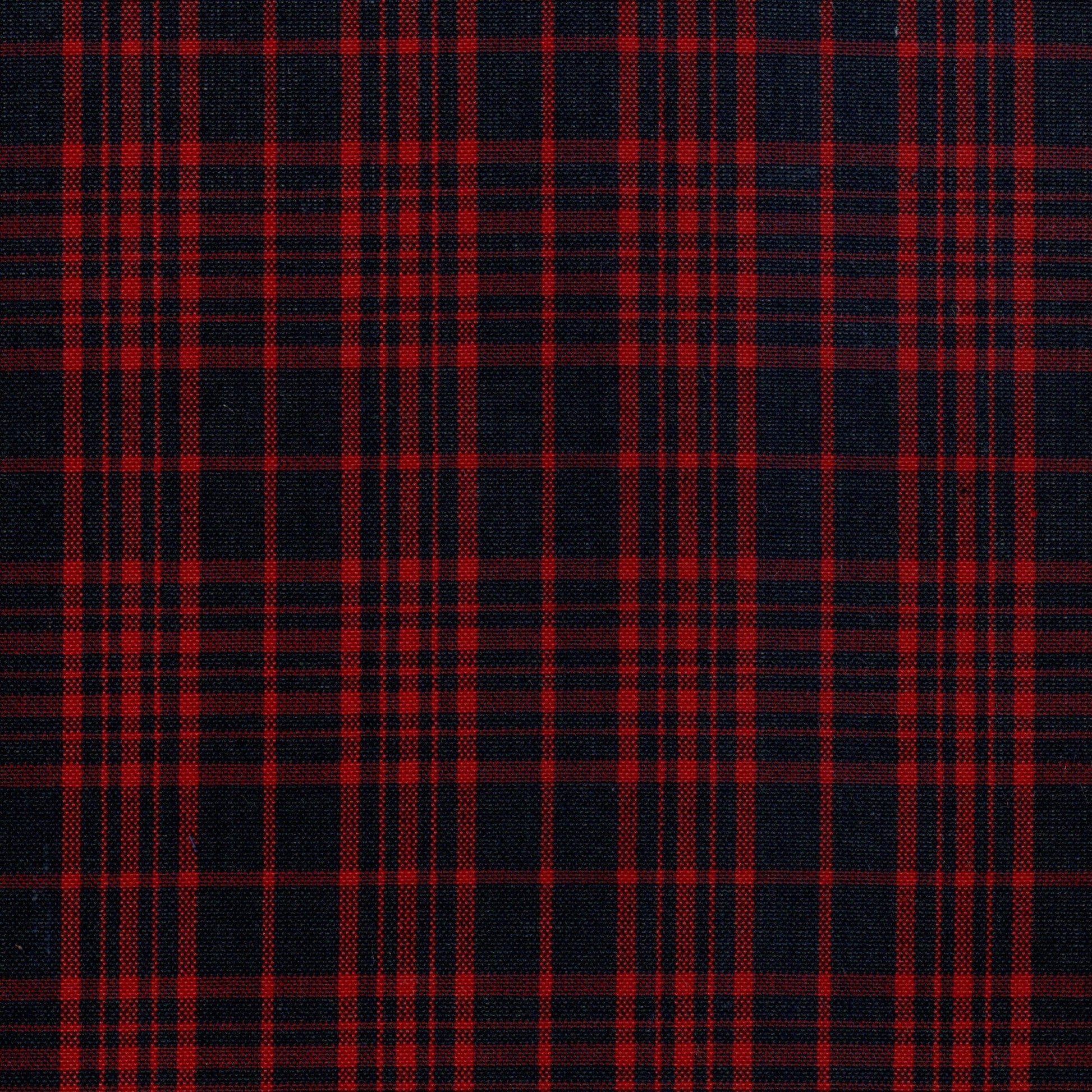 Tela SchoolLine 13002009 Dacron, rojo y azul marino; ideal para uniformes escolares e institucionales