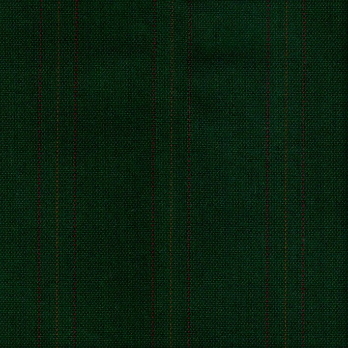 Tela 13002052 Dacron verde oscuro con líneas finas; ideal para uniformes escolares e institucionales SchoolLine.