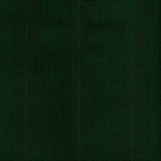 Tela 13002052 Dacron verde oscuro con líneas finas; ideal para uniformes escolares e institucionales SchoolLine.