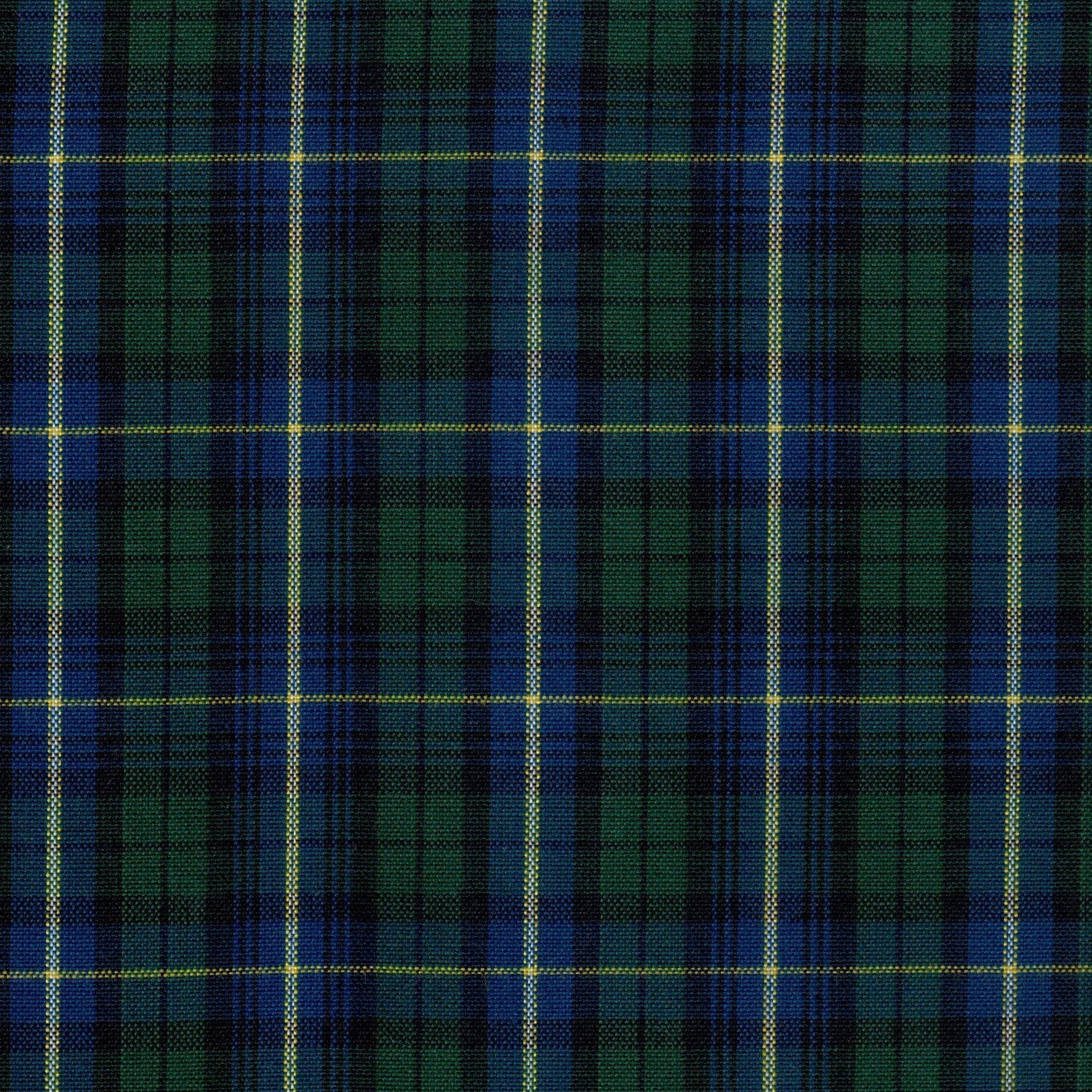 Tela 13002092 Dacron SchoolLine; tejido azul con verde en tartán, ideal para uniformes escolares e institucionales