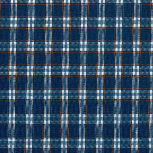 Tela azul a cuadros Dacron 13002105 SchoolLine, ideal para uniformes escolares e institucionales.
