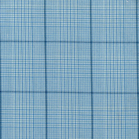 Tela 13002115 Dacron SchoolLine azul a cuadros; tela poliéster para uniformes escolares e institucionales.