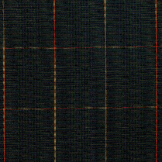 Tela azul marino con líneas rojas para uniformes escolares e institucionales, SchoolLine.