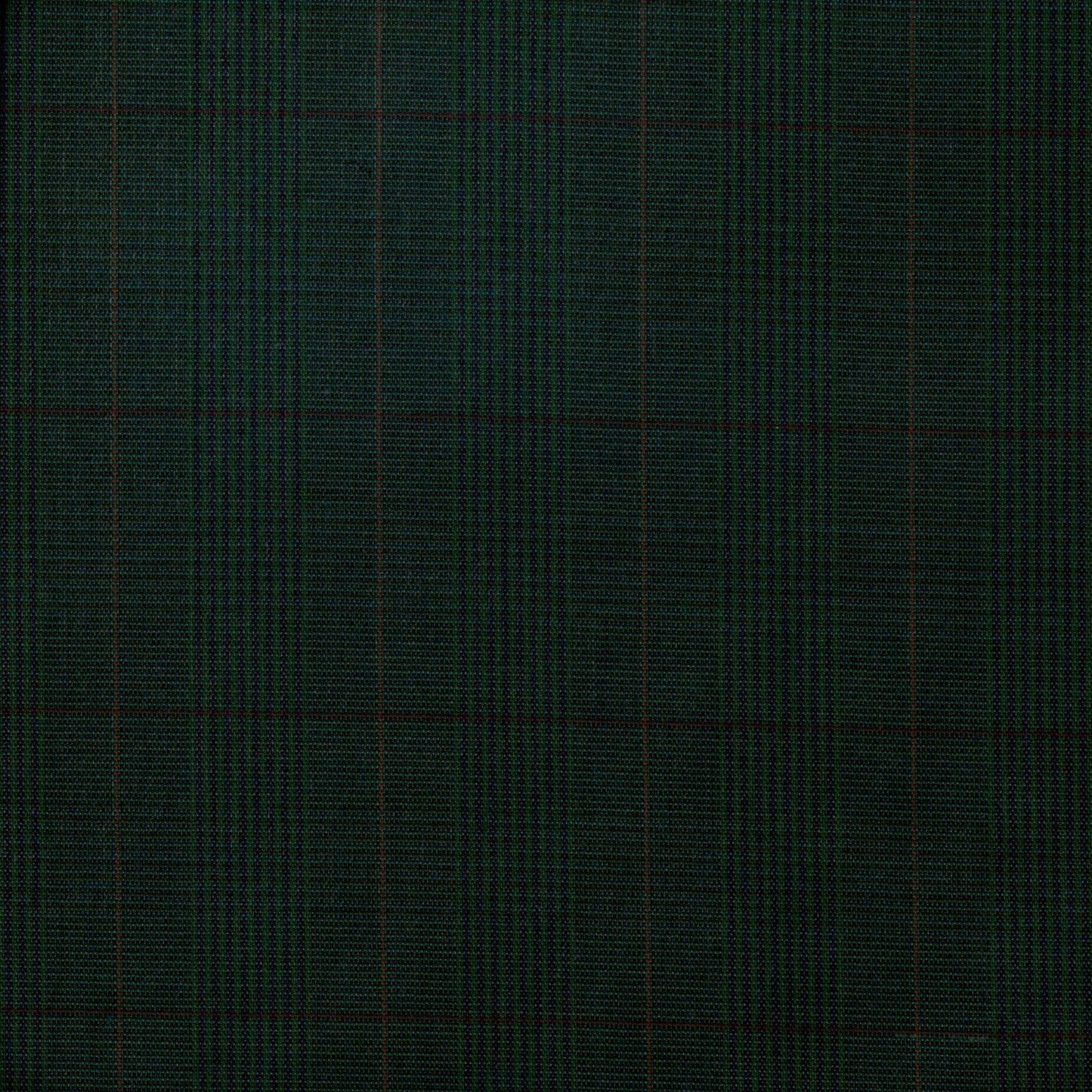 Tela verde oscuro con detalle de cuadricula; ideal para uniformes escolares e institucionales, SchoolLine.